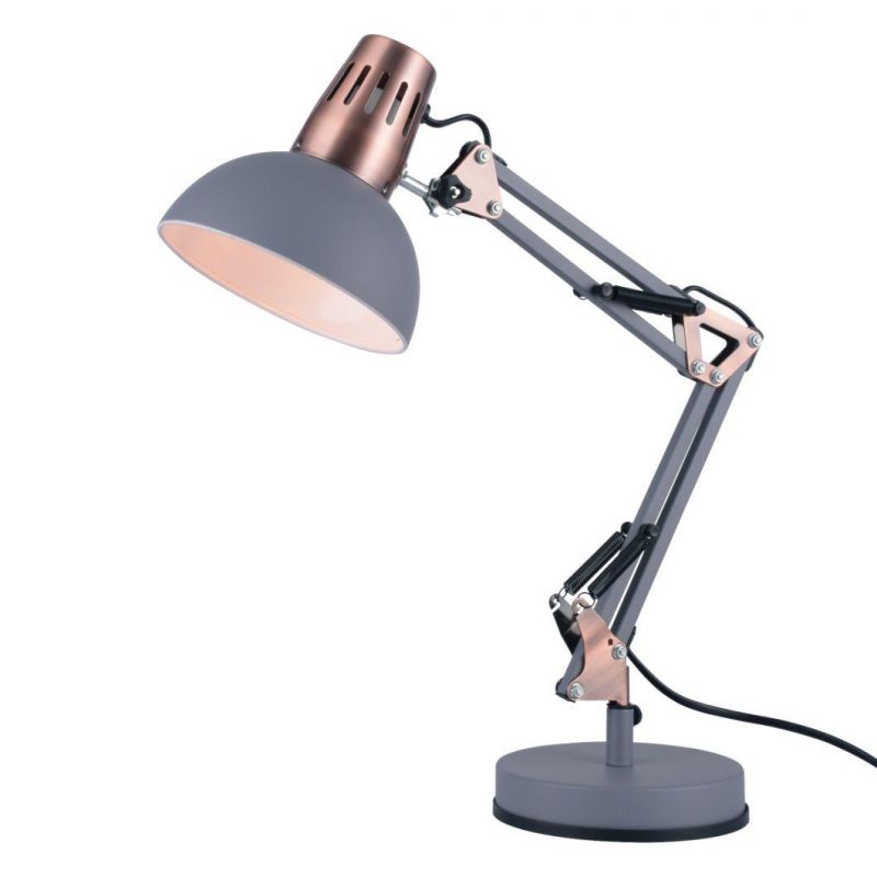 E27 Bulb Holder, Classical Swing Arm Architect Lamp, Flexible Desk Light for Office, Reading, Bed