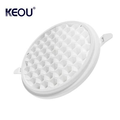 New Indoor Anti-Glare LED Panel Lamp 24W Round Dimmable Frameless Panel Smart LED Lamp