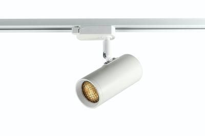 360 Degree Adjustable 2 Wire Track Light 1 Phase Adaptor Track Rail System Spotlight Surface Barn Door LED Track Light