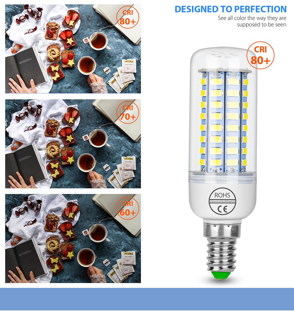 220V GU10 LED Lamp Bulb E14 LED Candle Light Bulb E27 Corn Lamp G9 LED 3W 5W 7W 9W 12W 15W Bombilla B22 Chandelier Lighting 240V