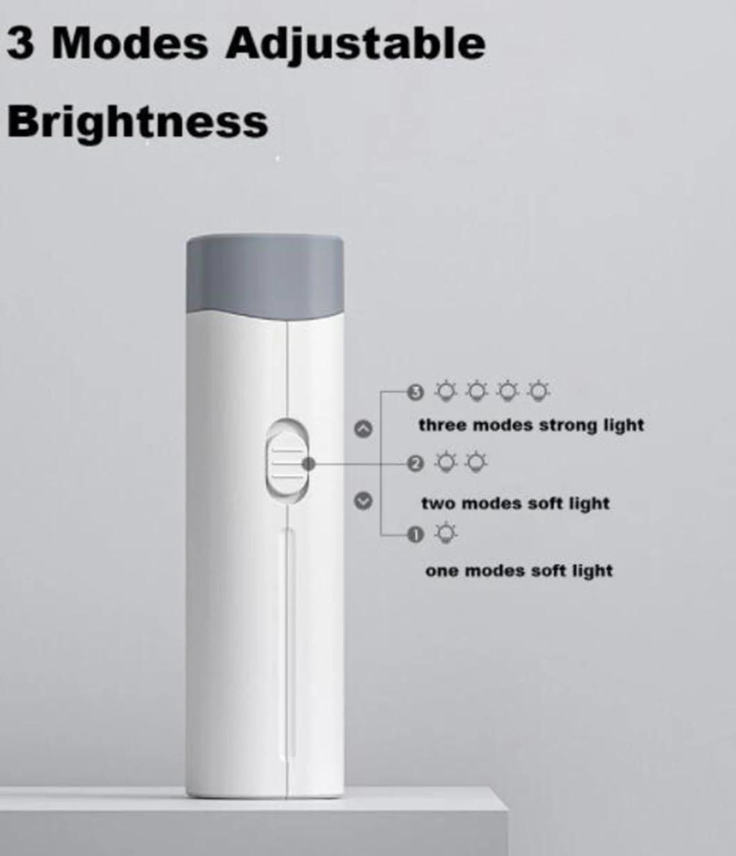 Portable Soft Light Eye-Protection Desk Lamp Emergency Flashlight