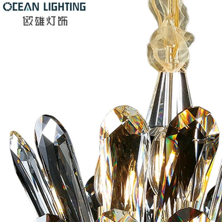 Home Decorative LED Modern Chandeliers Crystal Pendant Light