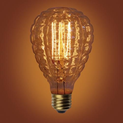 Antique Vintage Incandescent Edison Squirrel Cage Filament Bulb