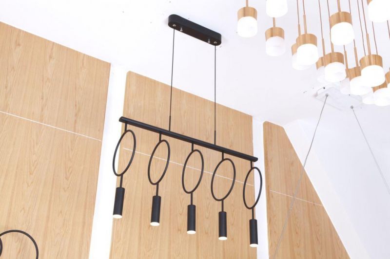 Masivel Simple Rings Design Staircase Kitchen Decor LED Pendant Light