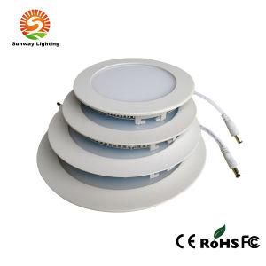 12W Round Ultra Thin Ceiling Dimmable LED Panel Light (SW-C17012-01)