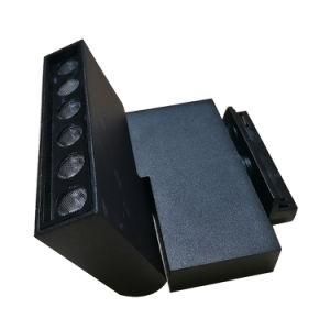 Adjustable Square Heavy Black 12W Osram LED Chip Spot Lighting LED Supplies for Art