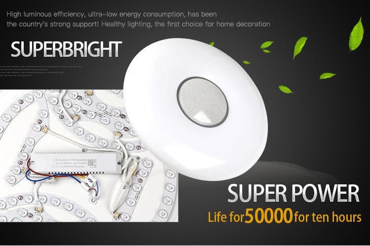 CE CCC Smart Wificrystal Kidssolar Moduleled with IP54 Fluorescent Ceiling Light