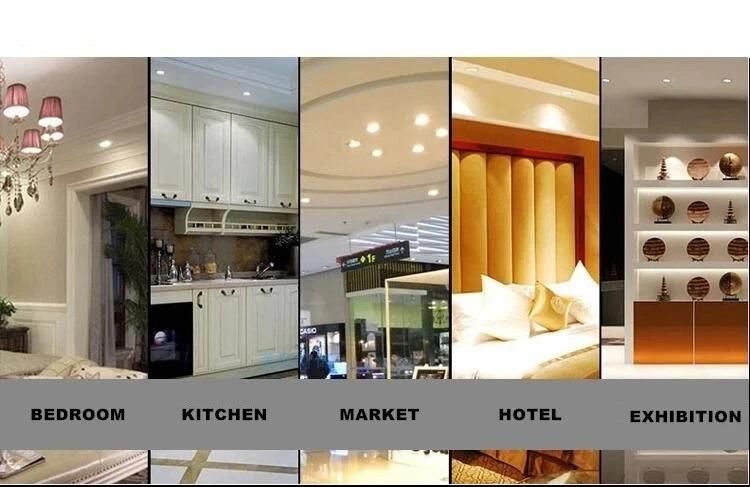 Hole Size Free Adjustable Frameless High Brightness 16W LED Light Round Panel