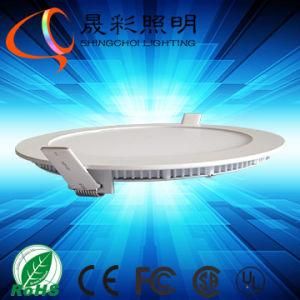Cool White LED Round Panel Light with CE, RoHS, Downlight Replacement