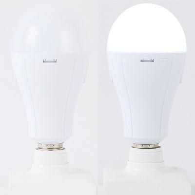 China Supplier Rechargeable Emergency E27 Indoor Smart LED Light Bulb Rechargeable Bulb Emergency LED Lighting