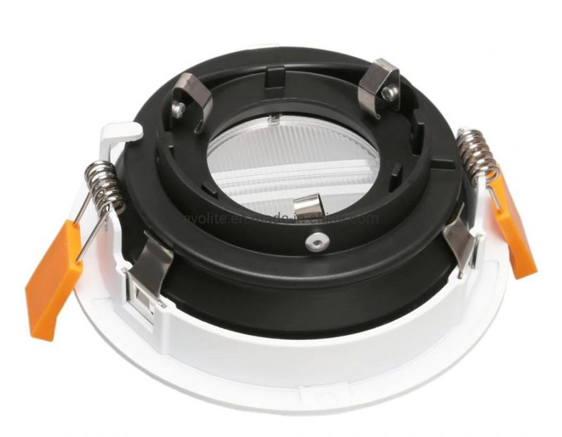 High Quality Aluminum LED Downlight Frame LED Wall Washer Light MR16 Frame RW26