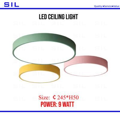 Light LED Ceiling LED 9W Round Light Balcony Fixture Surface Mount Flush Mount LED Ceiling Light