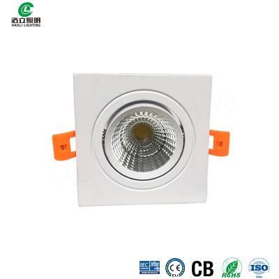 8W 18W 24W 36W LED Ultra-Thin Borderless Slim Flat Round Square LED Downlight Ceiling Light Recessed Embedded Panel Lighting