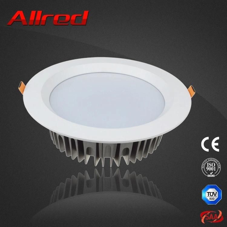 Supermarket Lighting COB Round Dimmable Surface Mounted Recessed LED Downlight