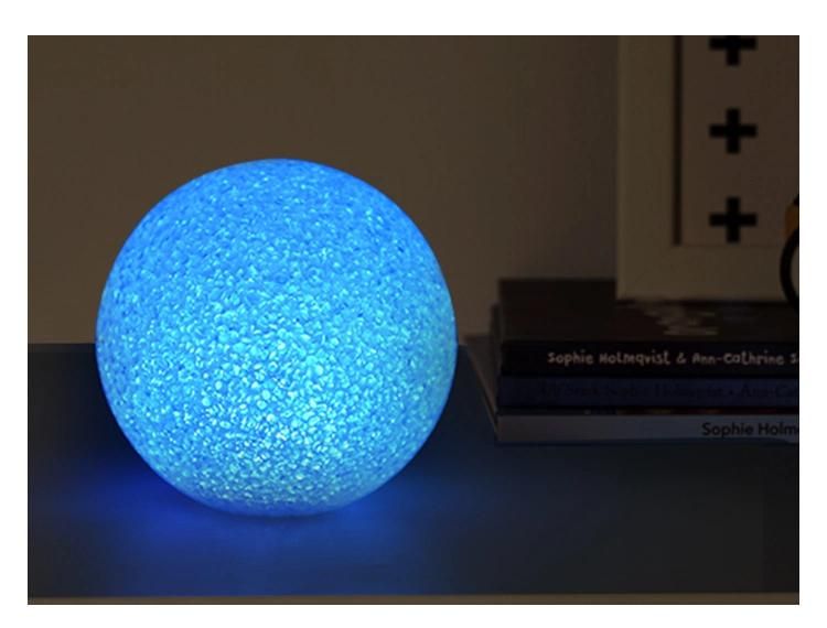 8-Inch 16 RGB Colors LED Night Light Ball for Decor