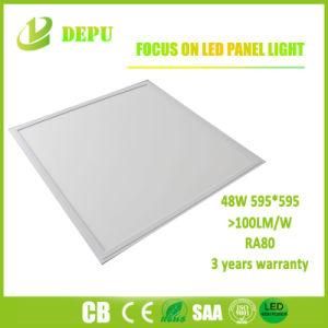 LED Panel Light/Ceiling Light 595*595 48W 100lm/W with TUV, Ce