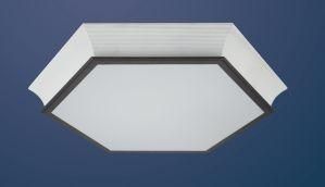 Simple Hexagonal Dimmable LED Aluminium Ceiling Panel Light (QD-A8601)
