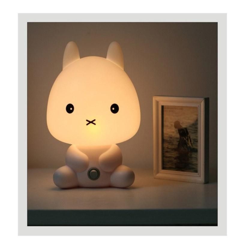 Cartoon Animal Kids Gift Bed Sleeping Night Lamp Night Light