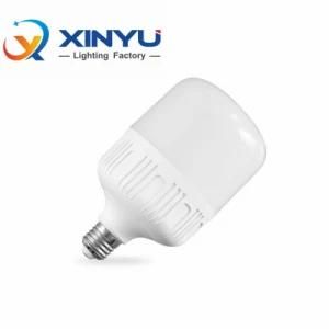 LED High Power Lights T Shape Lamps Light E27 Base 20W 30W 40W 50W LED Bulb Lamp with CE RoHS Approved