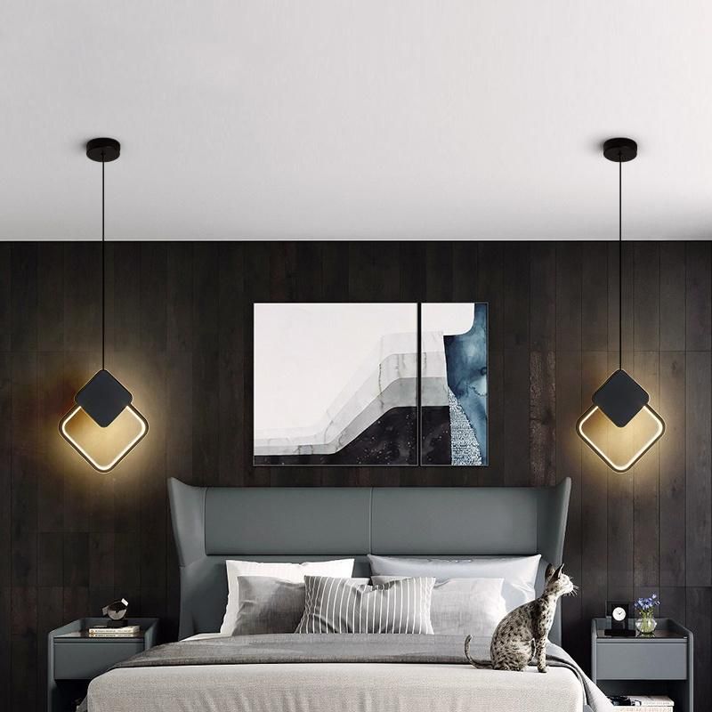 Bedroom Bedside Hanging Hotel Room Certificated LED Pendant Lamp