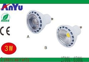 Aluminium COB Spot LED Light 3W Bulb