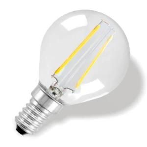 2W 4W Glass LED P45 Filament Bulb E14 (LED-P45-003)