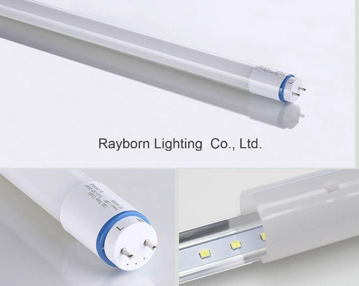 High Effencicy 150lm/W 1200mm 10W/18W/22W T8 LED Tube Light Indoor