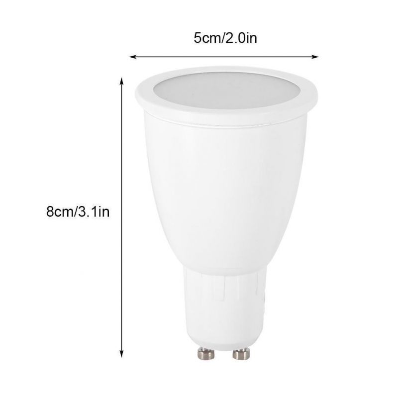 Smart Spot Light Bulb 12W RGBW WiFi Bulb LED Spotlight Work with APP Alexa Google Home