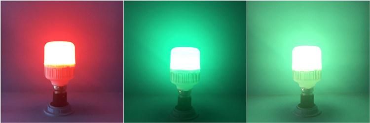 3 Color in 1 Energy Saving LED E27 B22 T80 T100 T120 5W 10W 15W SMD LED T Bulb Pl+Al