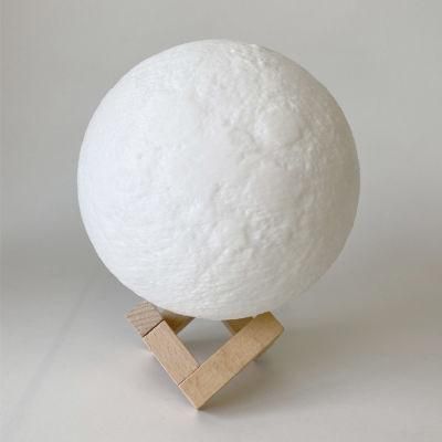 PLA ABS 3D Printing Moon Lamp 3D Printed LED Light