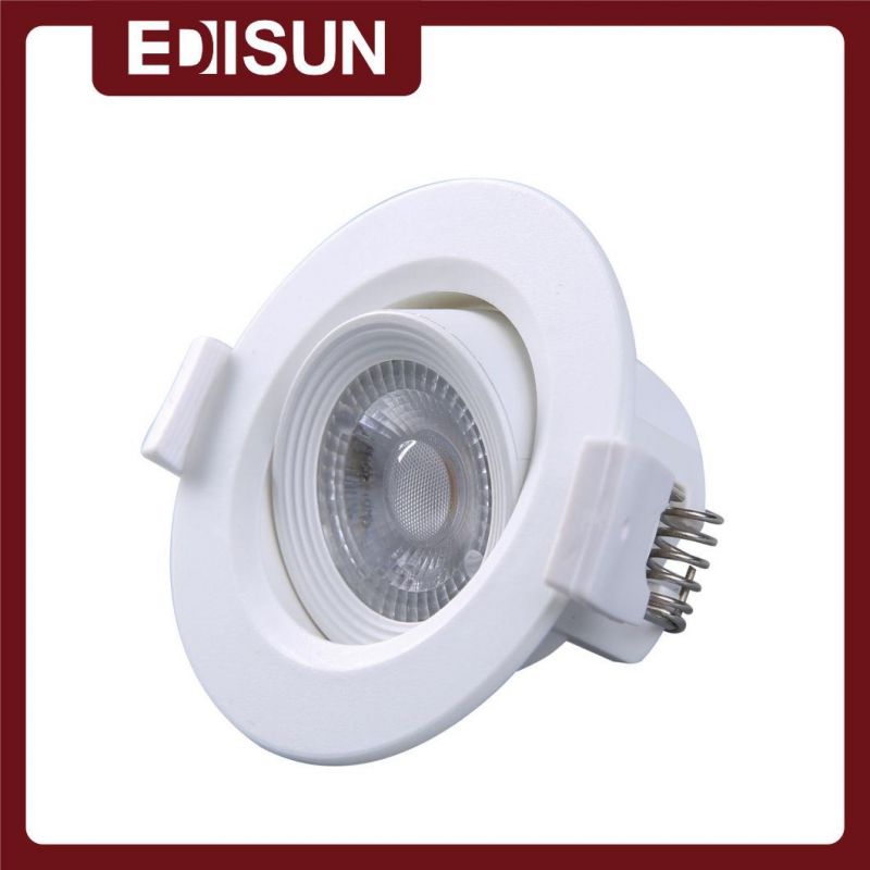 MR11 GU10 3W 240lm LED Downlight Spotlight Round Square