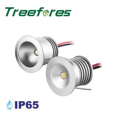 1W 25mm IP65 12V LED Ceiling Light for Bathroom SPA Lamp