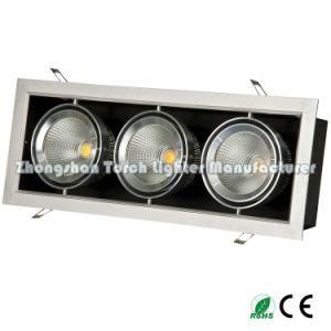 3*10W Recessed LED Grille Light Tl-GB1003