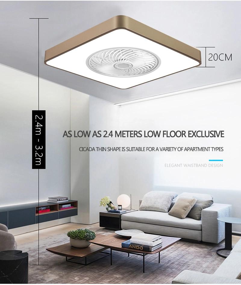 LED Ceiling Fan New Arrival 220V AC Motor Multifunction LED Lighting Fan Ceiling Light