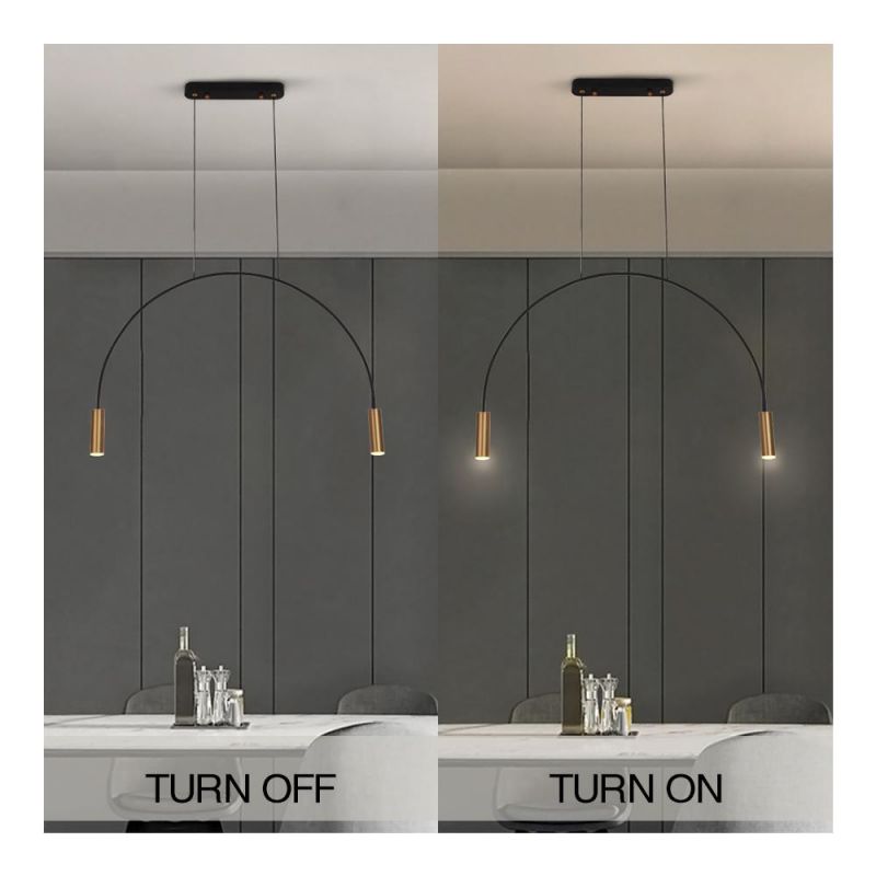 Masivel Lighting European Nordic Dining Living Room LED Pendant Light