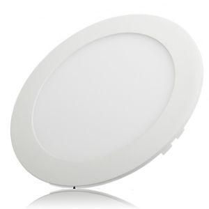 Professional Backlit Technology Commercial Lighting with Good Price High CRI 80 CE Certification Round Recessed LED Panel Light