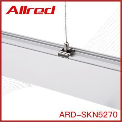 Aluminum Office Lighting Surface Mounting LED Linear Light with PC Mark