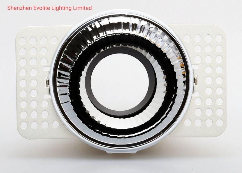 Aluminum Cut out 100mm Down Light MR16 LED Downlight Frame GU10 Housing