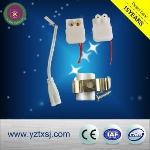 PVC PC Material LED Tube Housing Intergrated Bracket