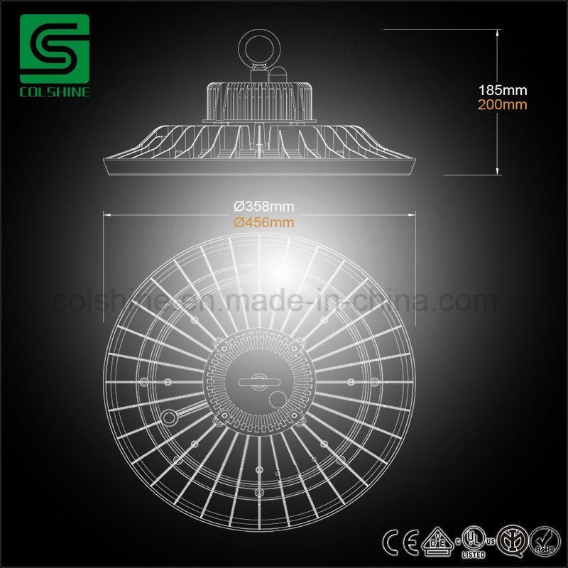 UFO LED High Bay 200W Industrial Light with ETL Listed