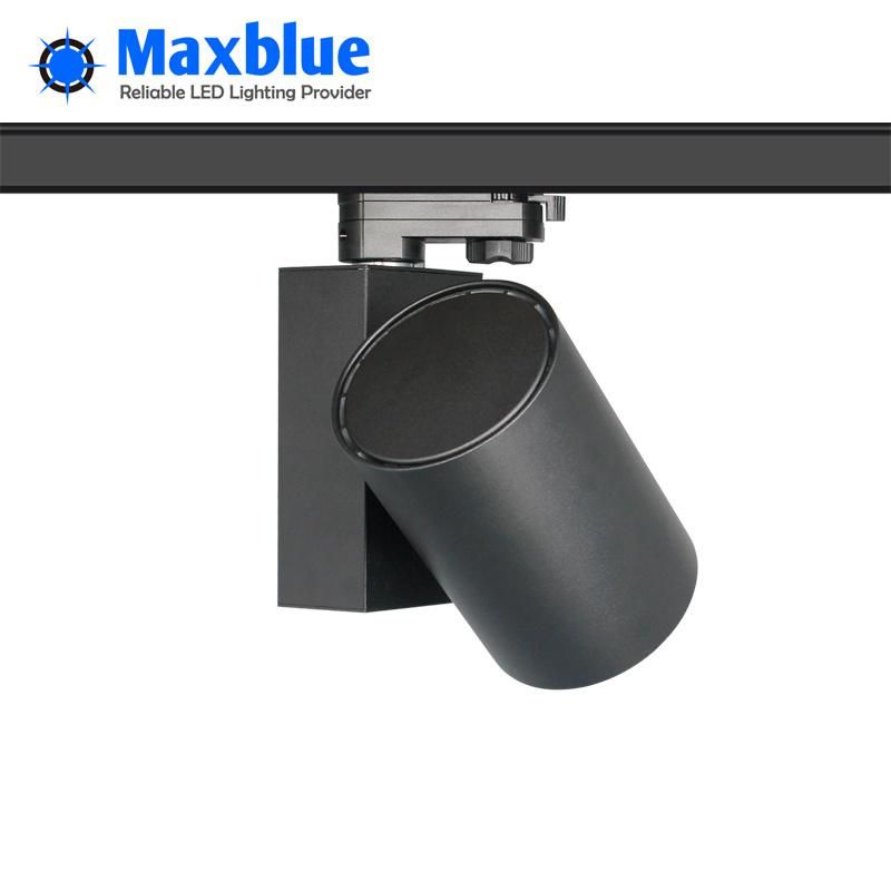 40W 4 Wire 3phase CREE/Citizen COB LED Track Light