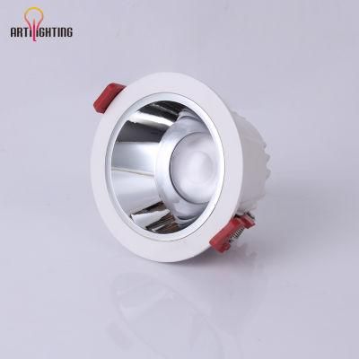 10W 20W Waterproof Home Lighting Outdoor Recessed Downlight LED with White Aluminum Housing