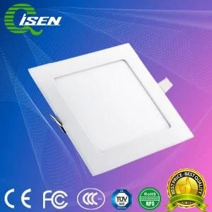 New Products Square LED Flat Panel Light with 12W for Office Lighting