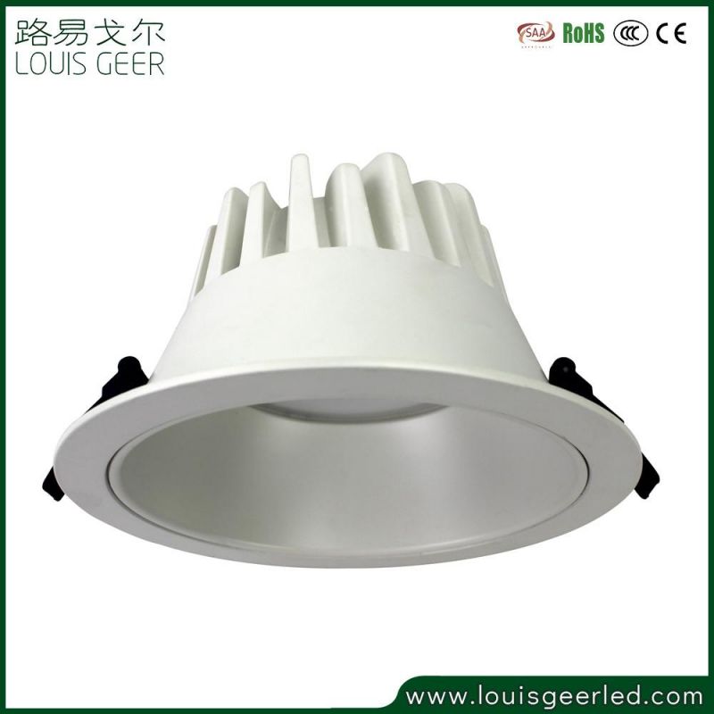 Australian Standard Option Silver Frame 3inch 30W Dimmable Recessed Mounted Indoor LED Down Lights