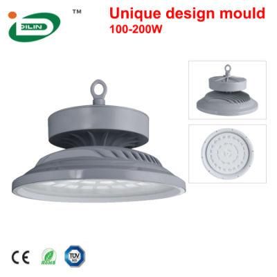 Dilin Brand Indoor Patent Mold Thick Aluminum IP65 Highbay UFO LED Industrial Light