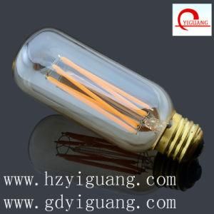 Gold LED Filament Light Bulb T45 High Brightness