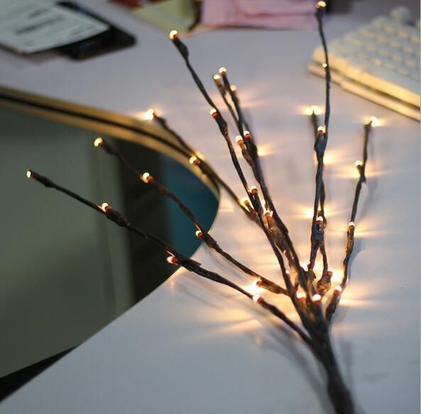 Holiday Decorate Twig Lights LED Room Vase Lights