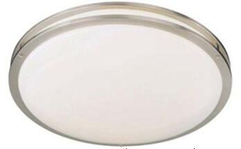 14 Inch Flush Mount Brushed Nickel LED Ceiling Lights