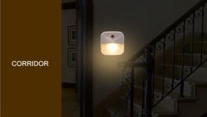Us/EU/Au/UK Plug LED Night Light Lighting Sensor Controlled Wall Socket Light AC110-220V for Bedroom Bedside Night Lamp Ha