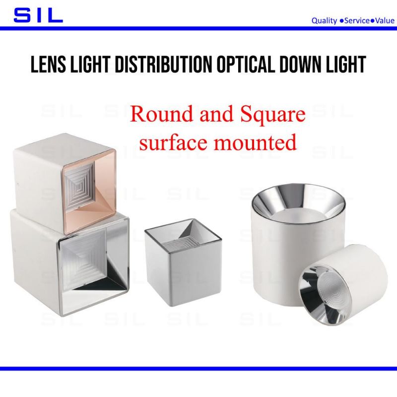 Wholesale Price 3/4/5/6 Inch High End Aluminum 10watt Round Surface Mount LED Down Light